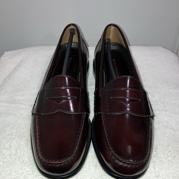 BRAND NEW men’s burgundy penny loafers - Picture 2 of 6